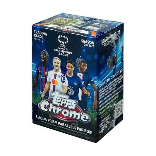 2022/23 Topps Chrome UEFA Women's Champions League Blaster