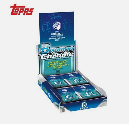 (3-Box) TOPPS BOWMAN CHROME ROAD TO 2023 UEFA U21 EURO Hobby Box (PYT) Livebreak 23.01.2025